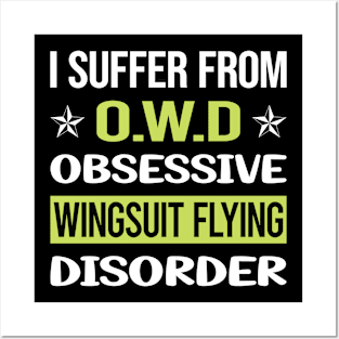 Obsessive Love Wingsuit Flying Wingsuiting Posters and Art